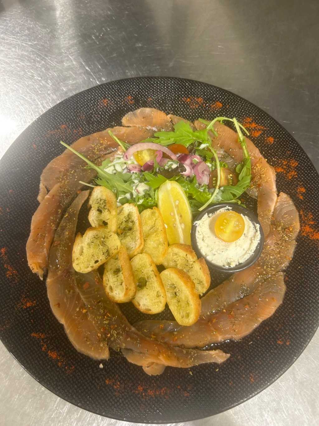 🐟&nbsp;Saumon Gravlax (pour 6-8&nbsp;personnes)