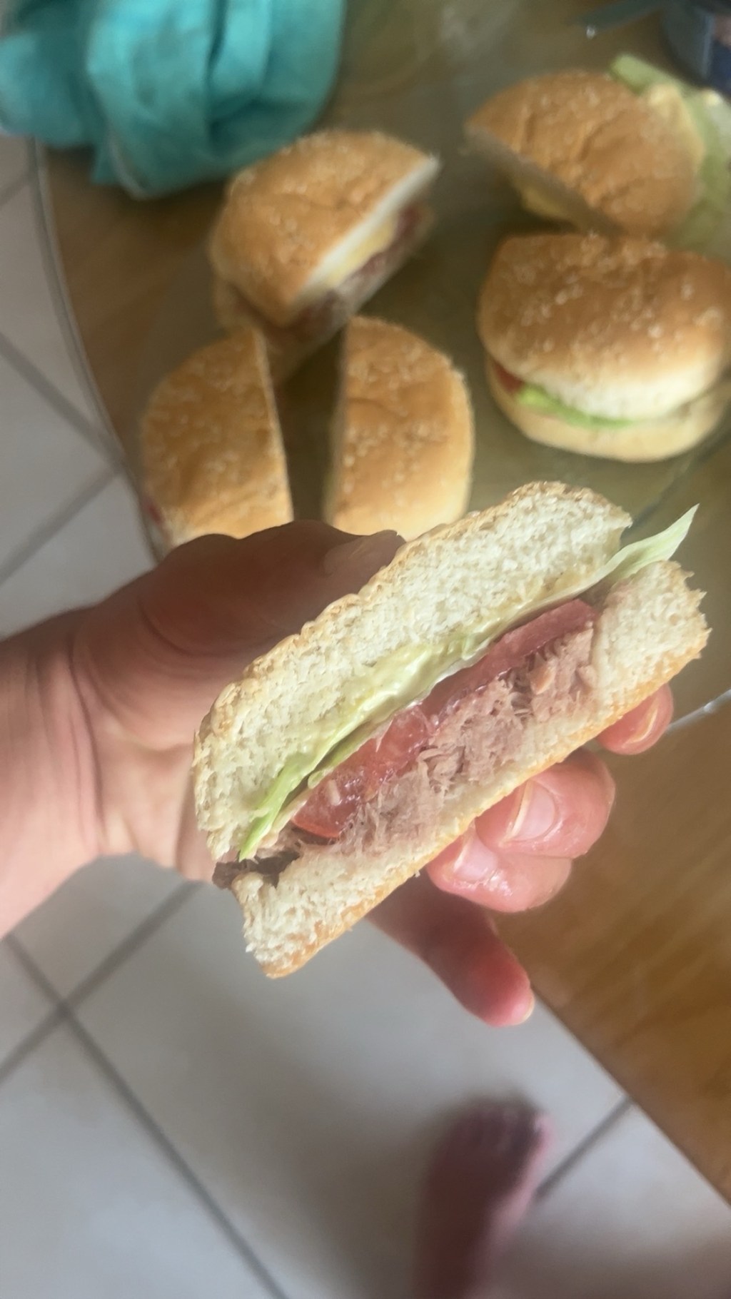 🐟Burger au thon (1&nbsp;burger)