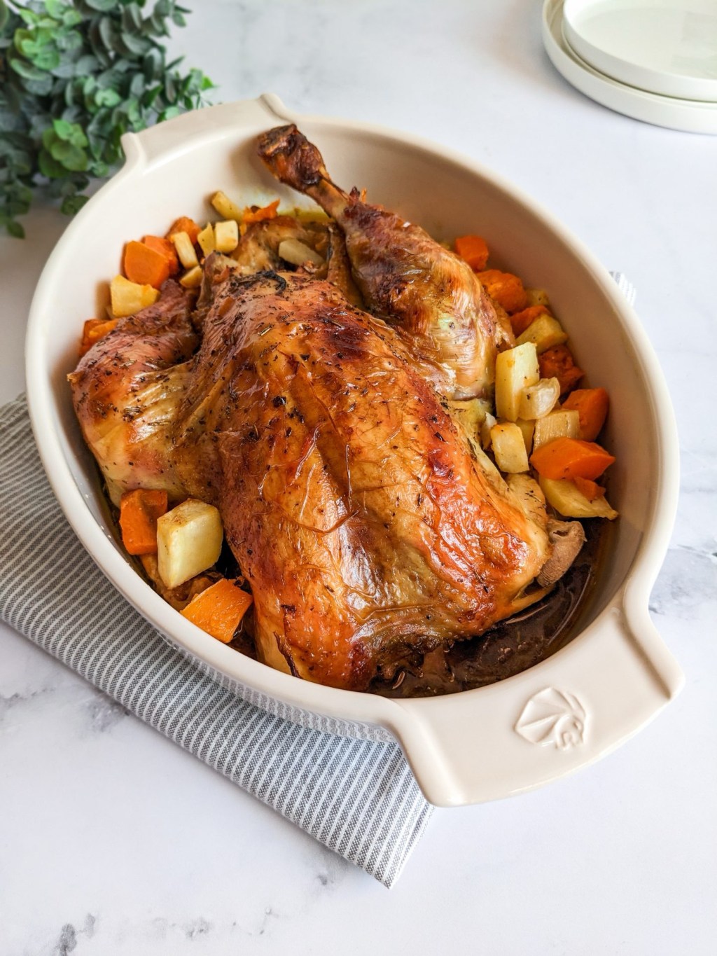 🍗&nbsp;Poulet rôti classique (pour 4&nbsp;personnes)