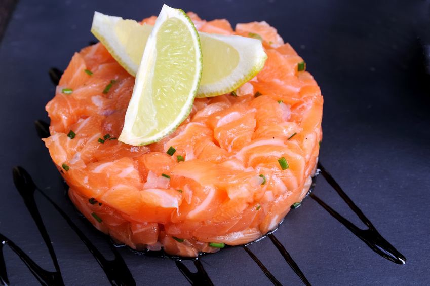 🐟&nbsp;Tartare de Saumon (pour 2&nbsp;personnes)