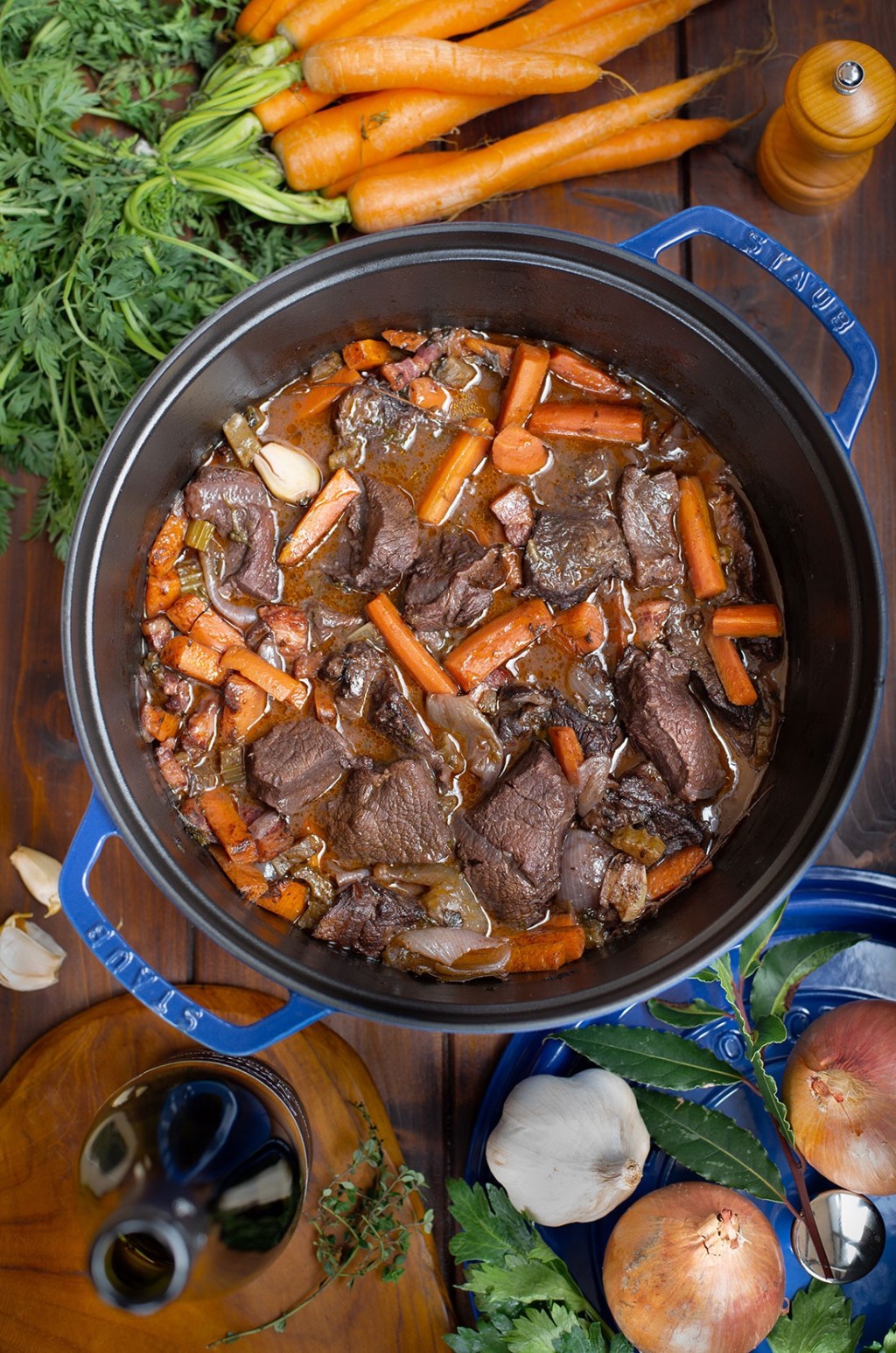 Bœuf Bourguignon (pour 6&nbsp;personnes)
