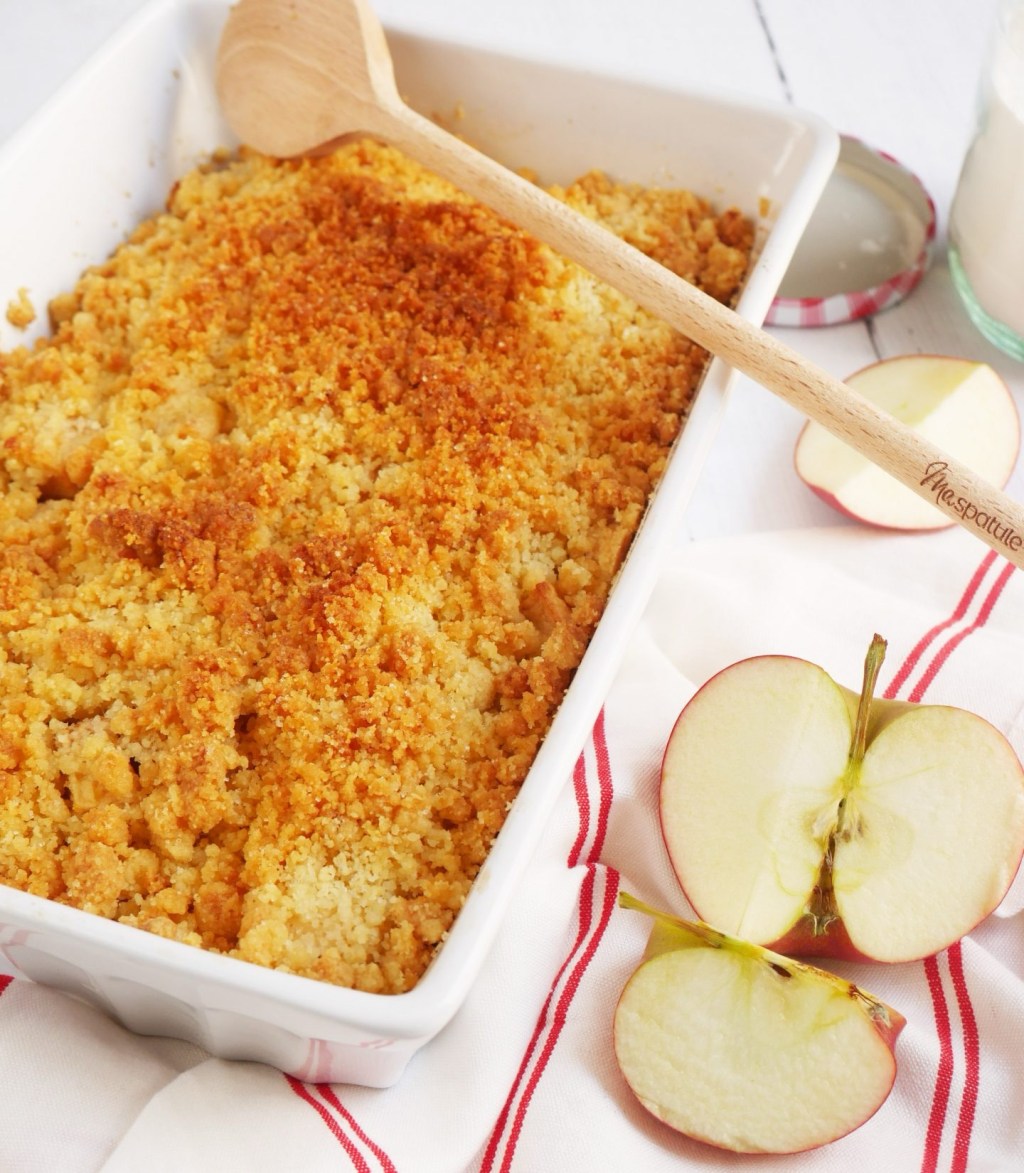 🍎🍪&nbsp;Crumble aux pommes (pour 4-6&nbsp;personnes)