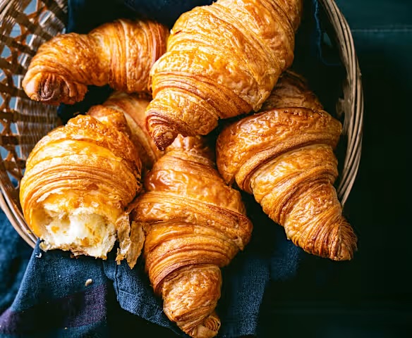 🥐Croissants au beurre&nbsp;Maison